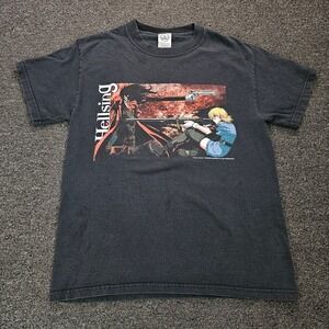 Vintage Hellsing Anime T-Shirt Mens Small Alucard Seras Victoria Delta Magnum